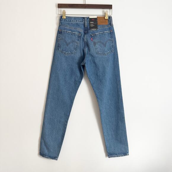 LEVI'S High Rise Wedgie Jeans Distressed 25 - Picture 8 of 13